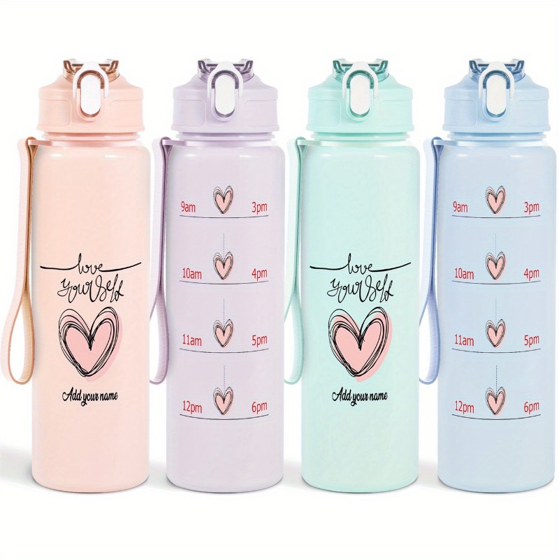 Reusable Straw - Copo de água personalizável de 25oz