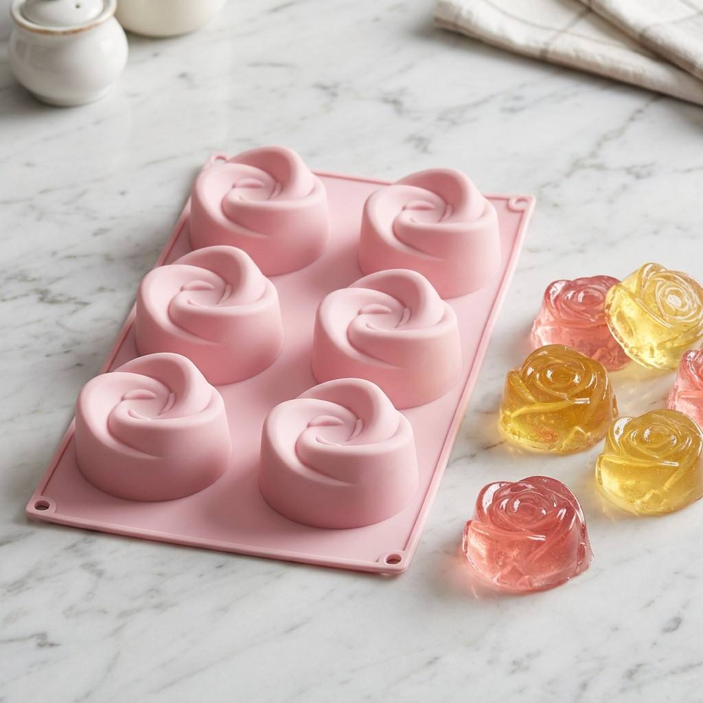 Eco Soap - Forma de Silicone com 6 Cavidades