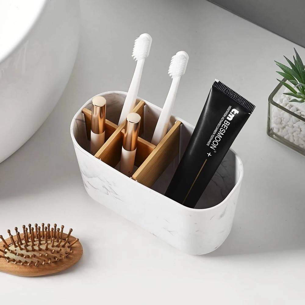 Bamboo Toothbrush - Suporte Multiuso para Escovas de Dente