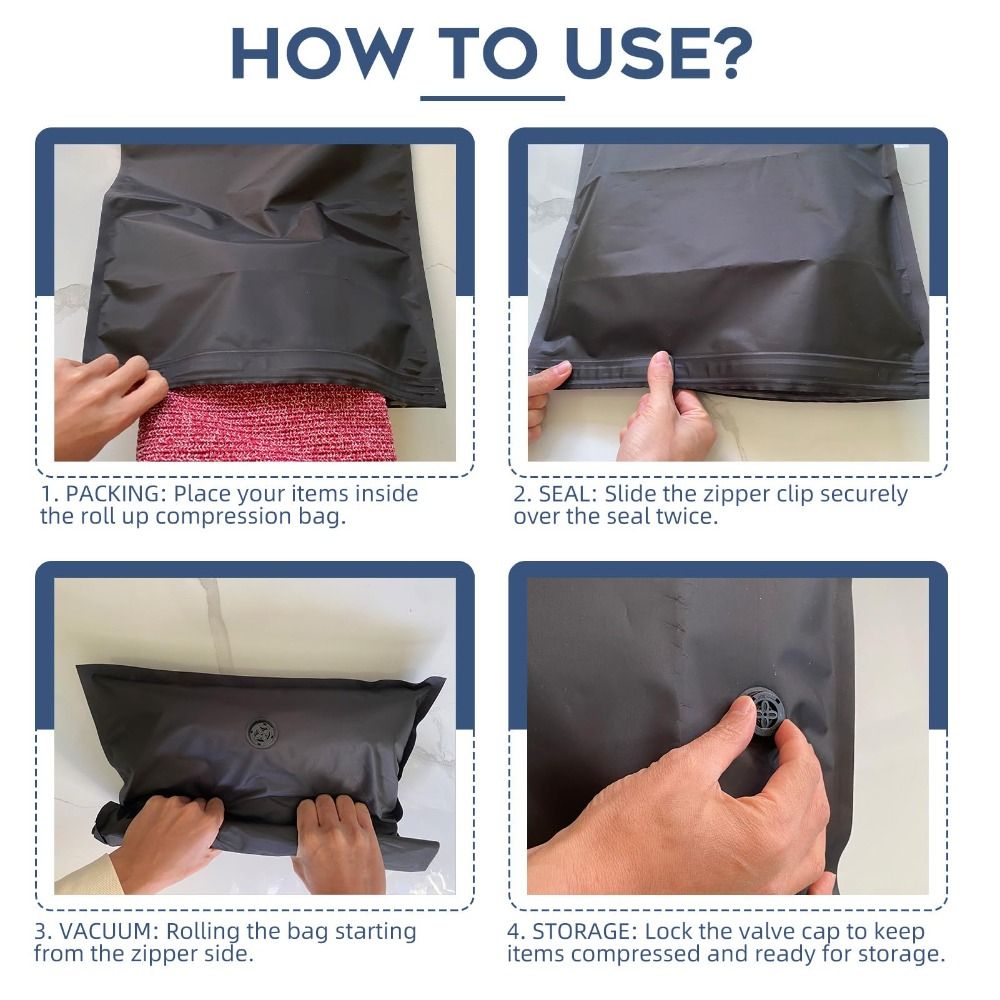 Novas Sacolas de Vácuo Reutili - Reusable Bag avaliação e preço