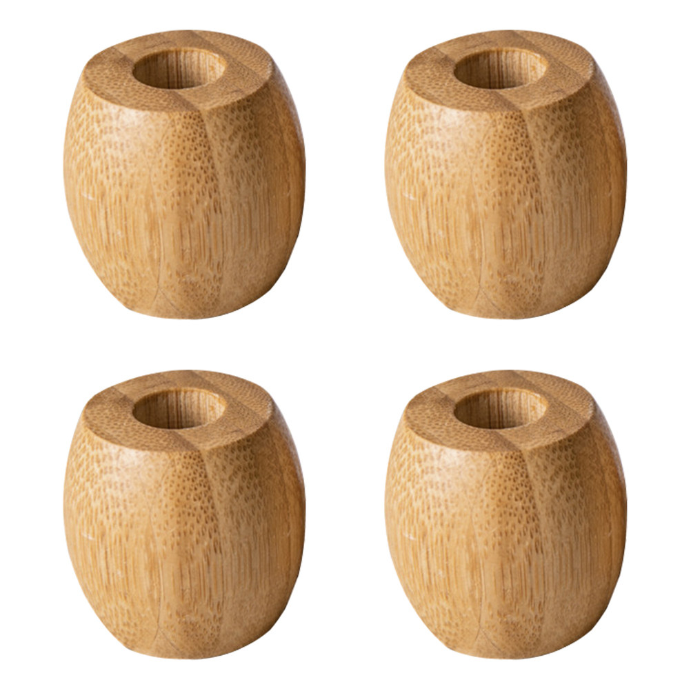 4 unidades de suportes de bamb - Bamboo Toothbrush avaliação e preço