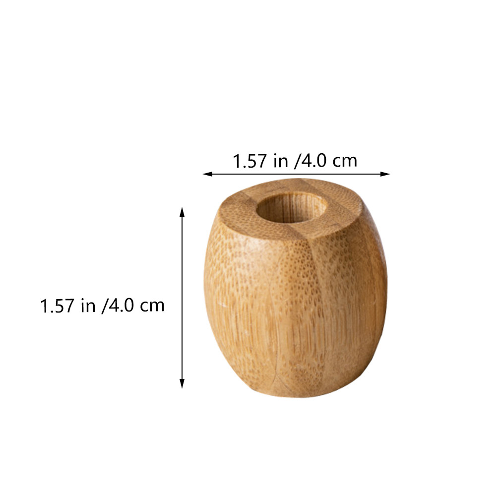 4 unidades de suportes de bamb - Bamboo Toothbrush avaliação e preço