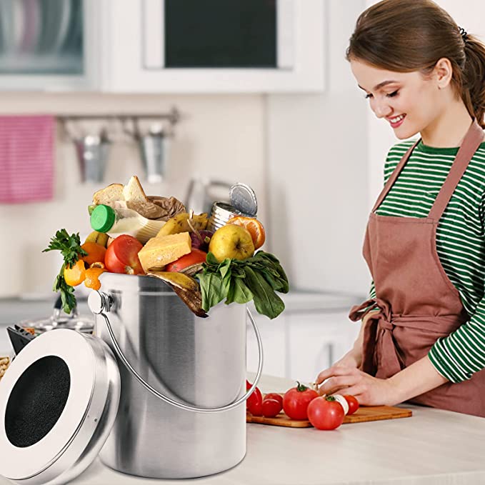 16 peças: filtro para balde de - Compost Bin avaliação e preço