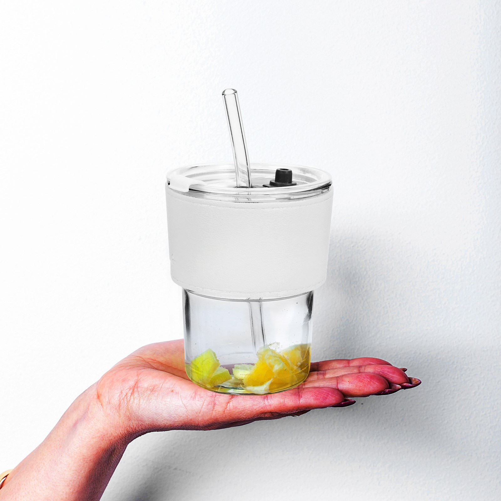 Conjunto de 2 Garrafas de Vidr - Reusable Straw avaliação e preço