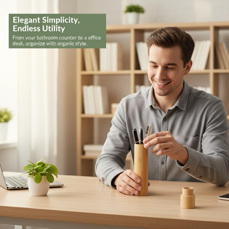 【A】Estojo de escova de dentes  - Bamboo Toothbrush avaliação e preço