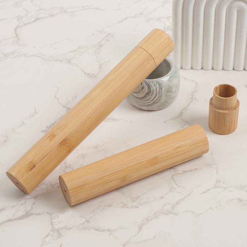 【A】Estojo de escova de dentes  - Bamboo Toothbrush avaliação e preço